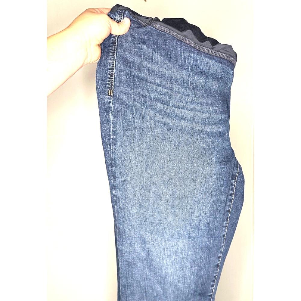 Madewell Womens Jeans 32 Blue Denim Maternity Skinny Over The Belly Stretchy - Picture 7 of 12